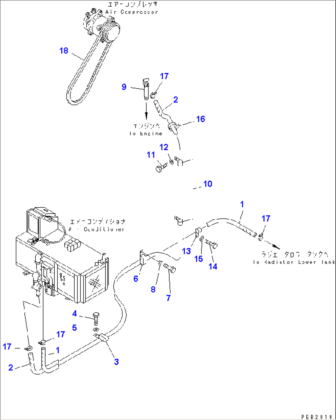 AIR CONDITIONER (HEATING LINE)(#K30001-K31999)