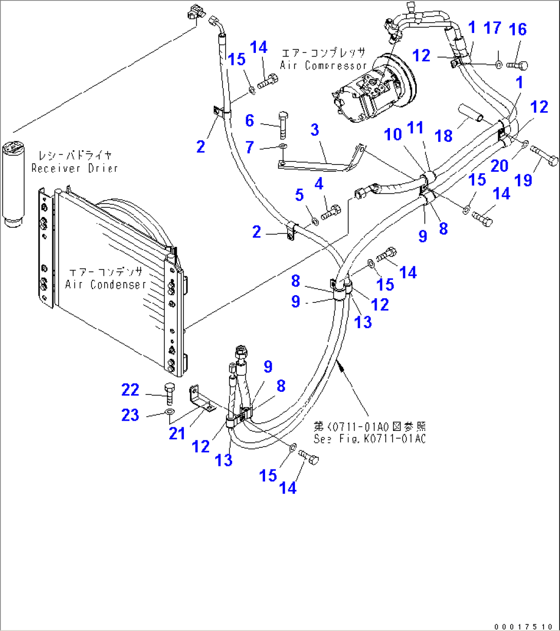 AIR CONDITIONER (PIPING) (FOR EXCEPT JAPAN)