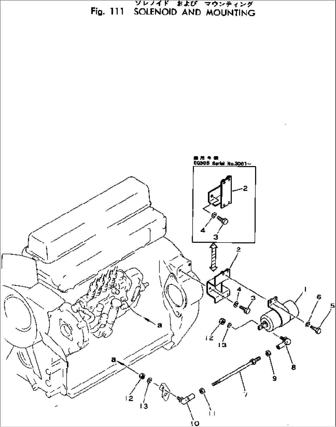 SOLENOID AND MOUNTING
