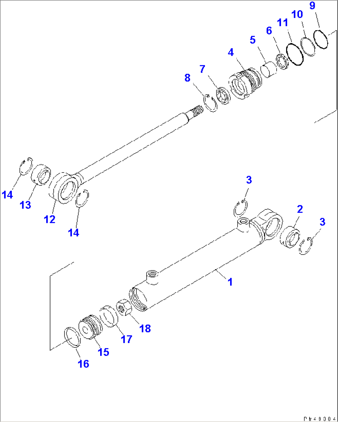 STEERING CYLINDER