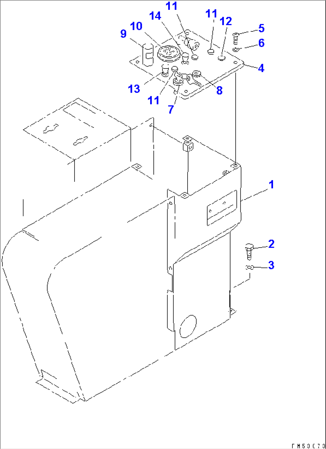 INSTRUMENT PANEL (WITH AUTO BLADE)(#11045-11169)