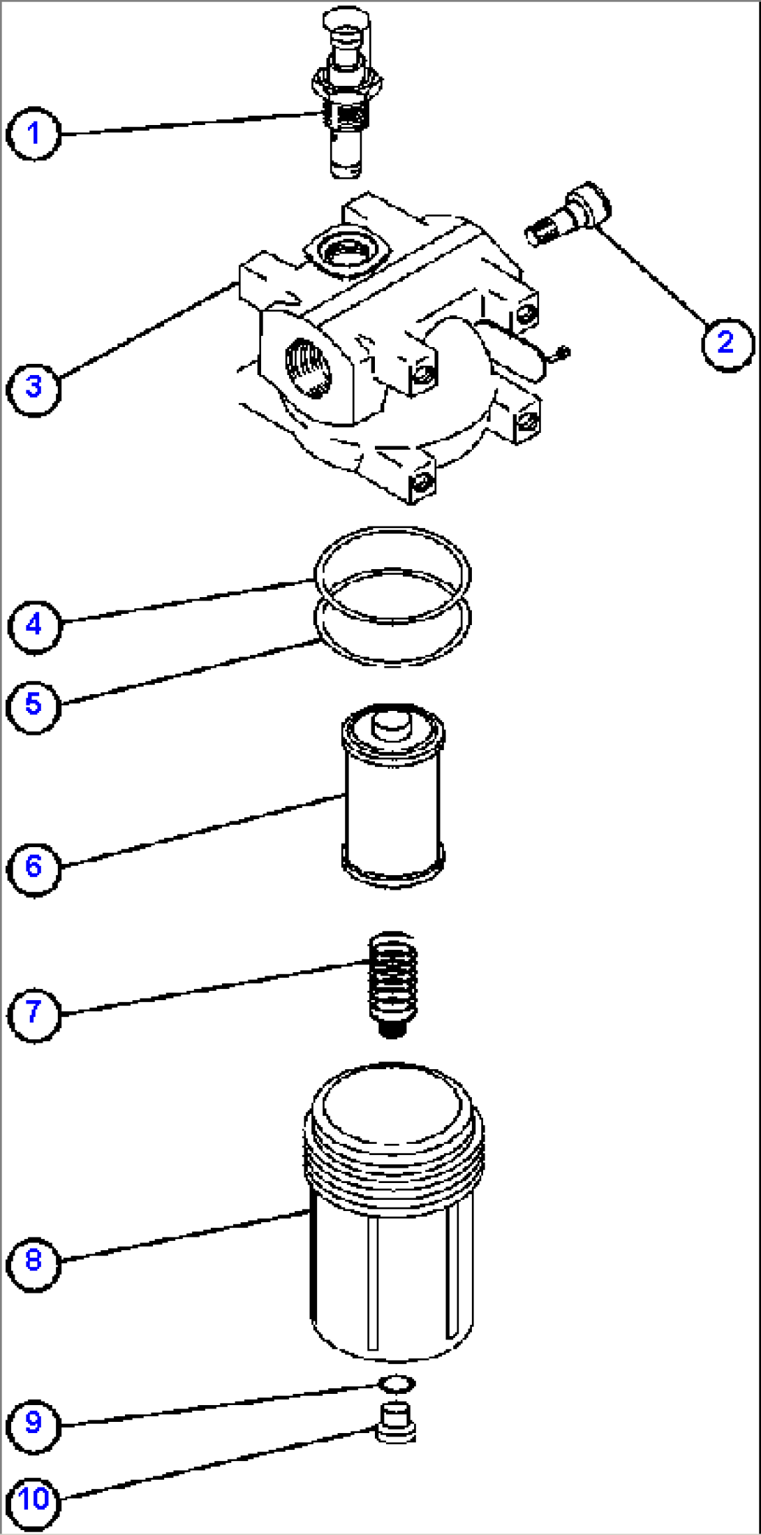 HYDRAULIC FILTER ASSEMBLY (PC0811)