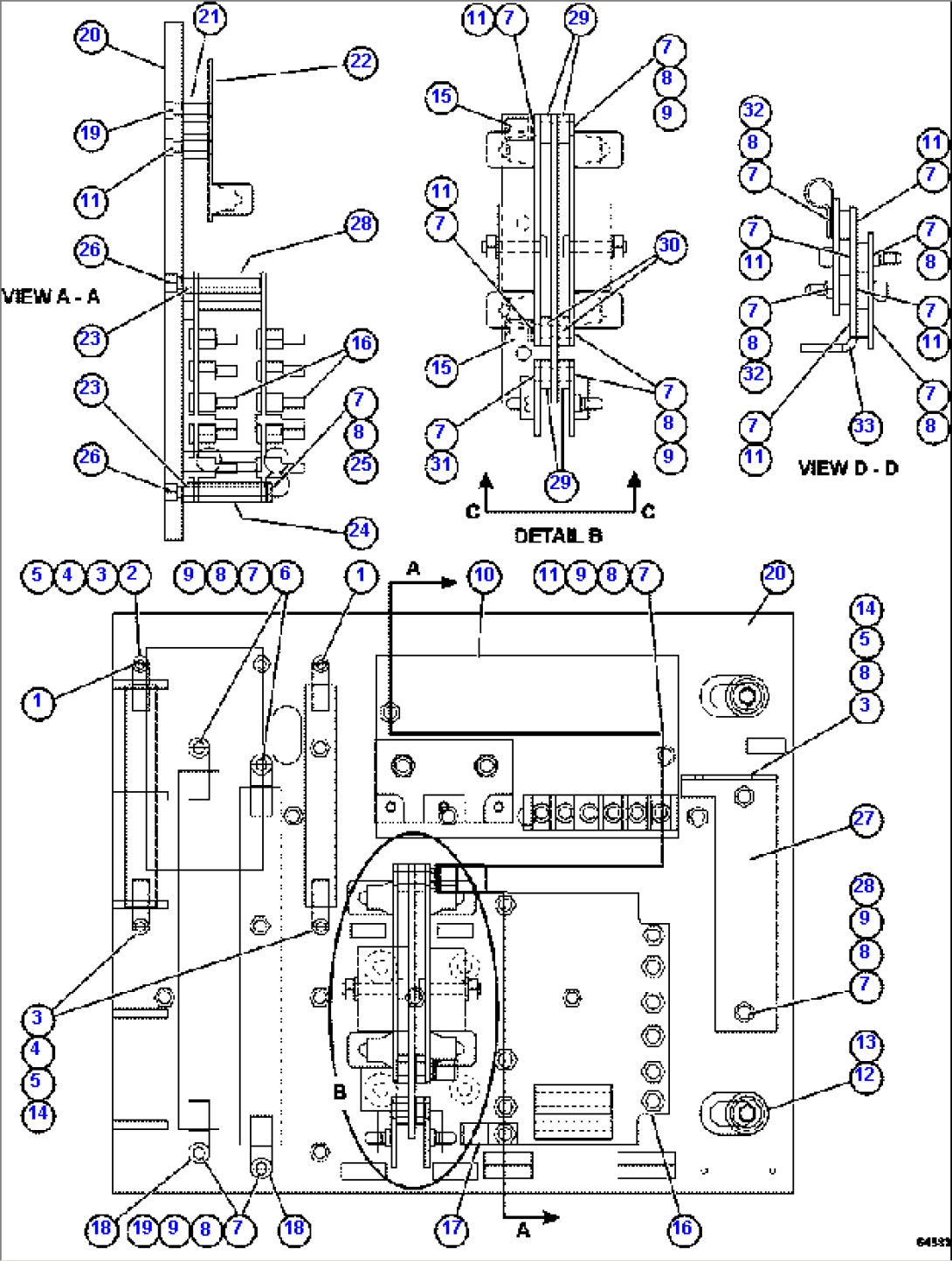 AFSE PANEL COVER ASSEMBLY 1/2 58B-43-00480