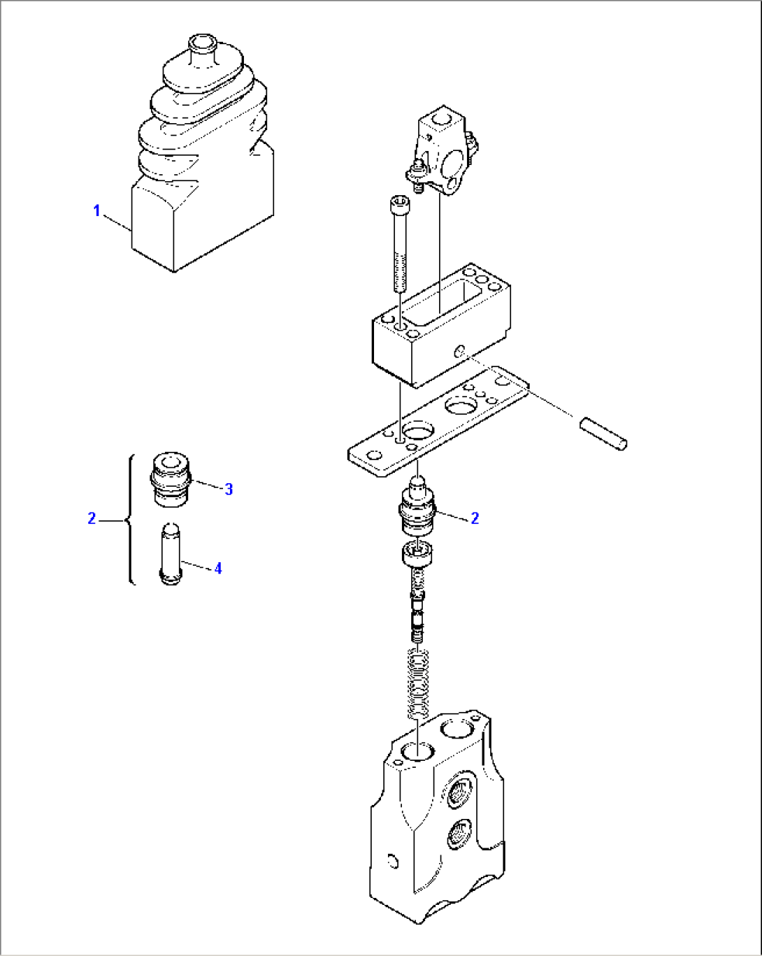 PPC VALVE, BLADE, DOZER