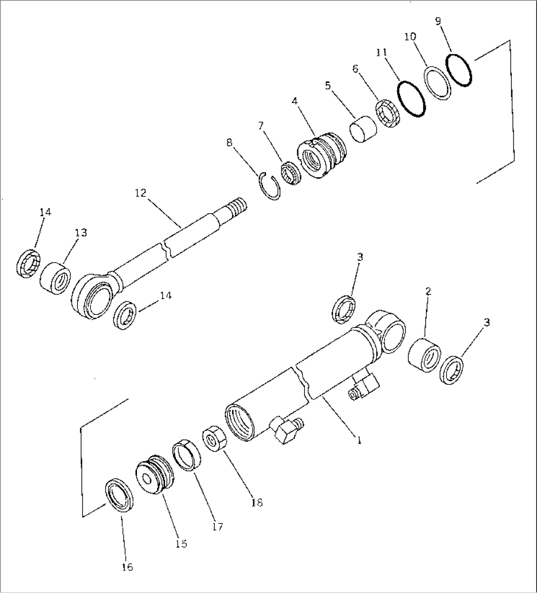 CONVEYOR CYLINDER (INNER PARTS)(#1005-1500)