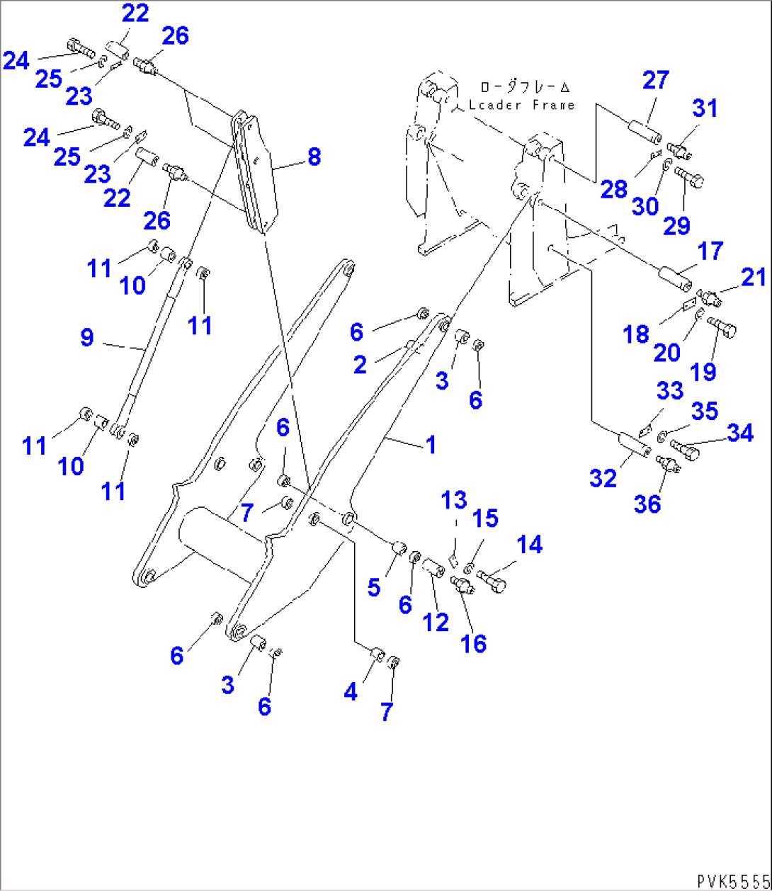 LIFT ARM AND LINKAGE