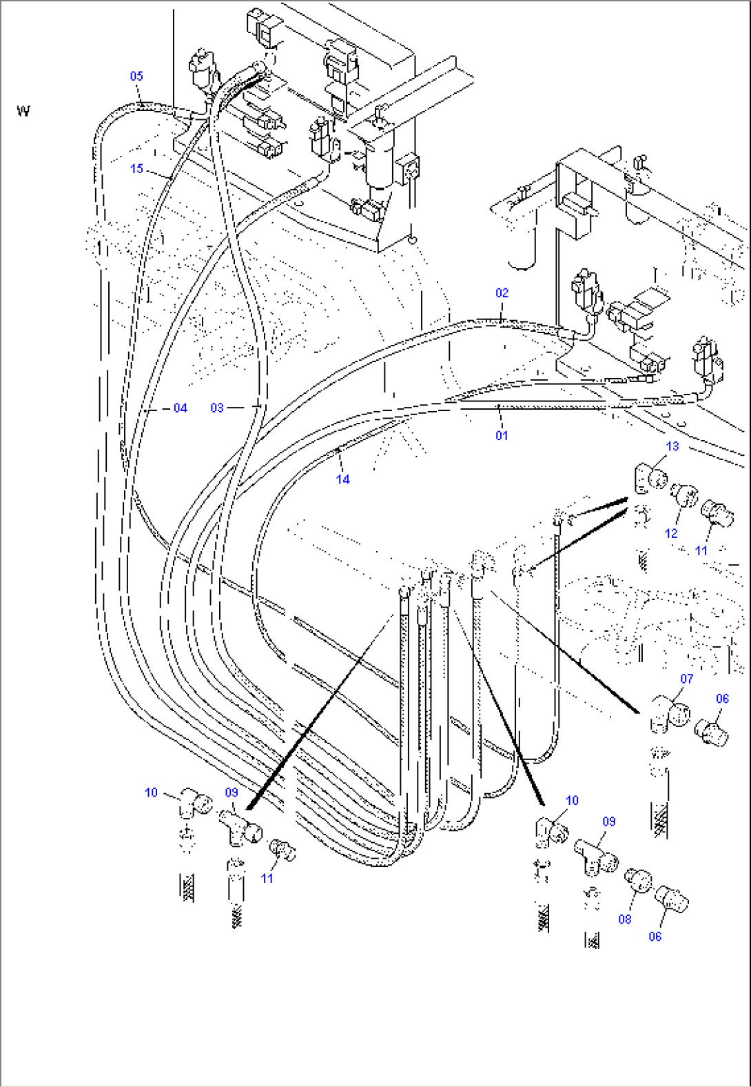 Tank Lines, Control,-and Filter Plates