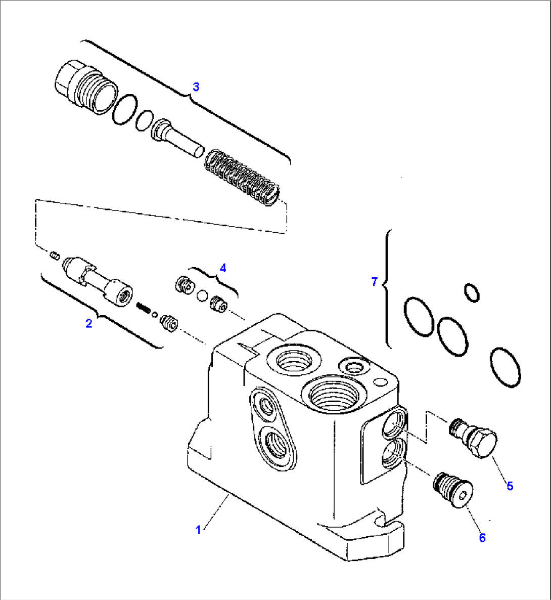 SHOVEL CONTROL VALVE (2/4)
