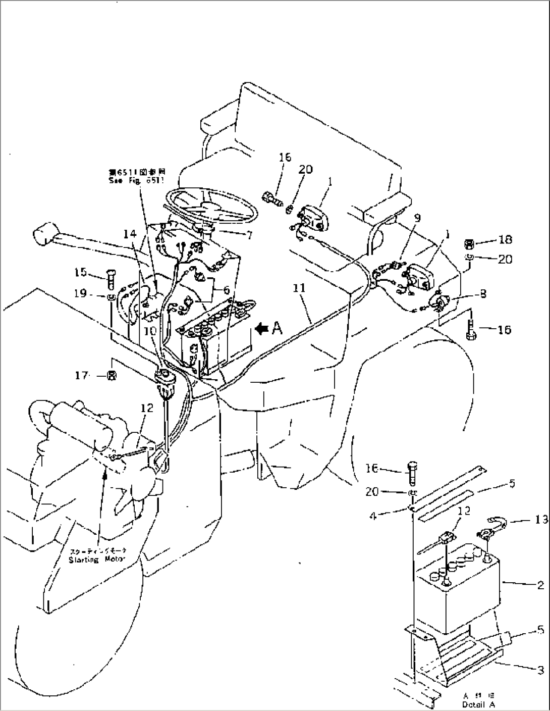 ELECTRICAL SYSTEM (REAR FRAME LINE)