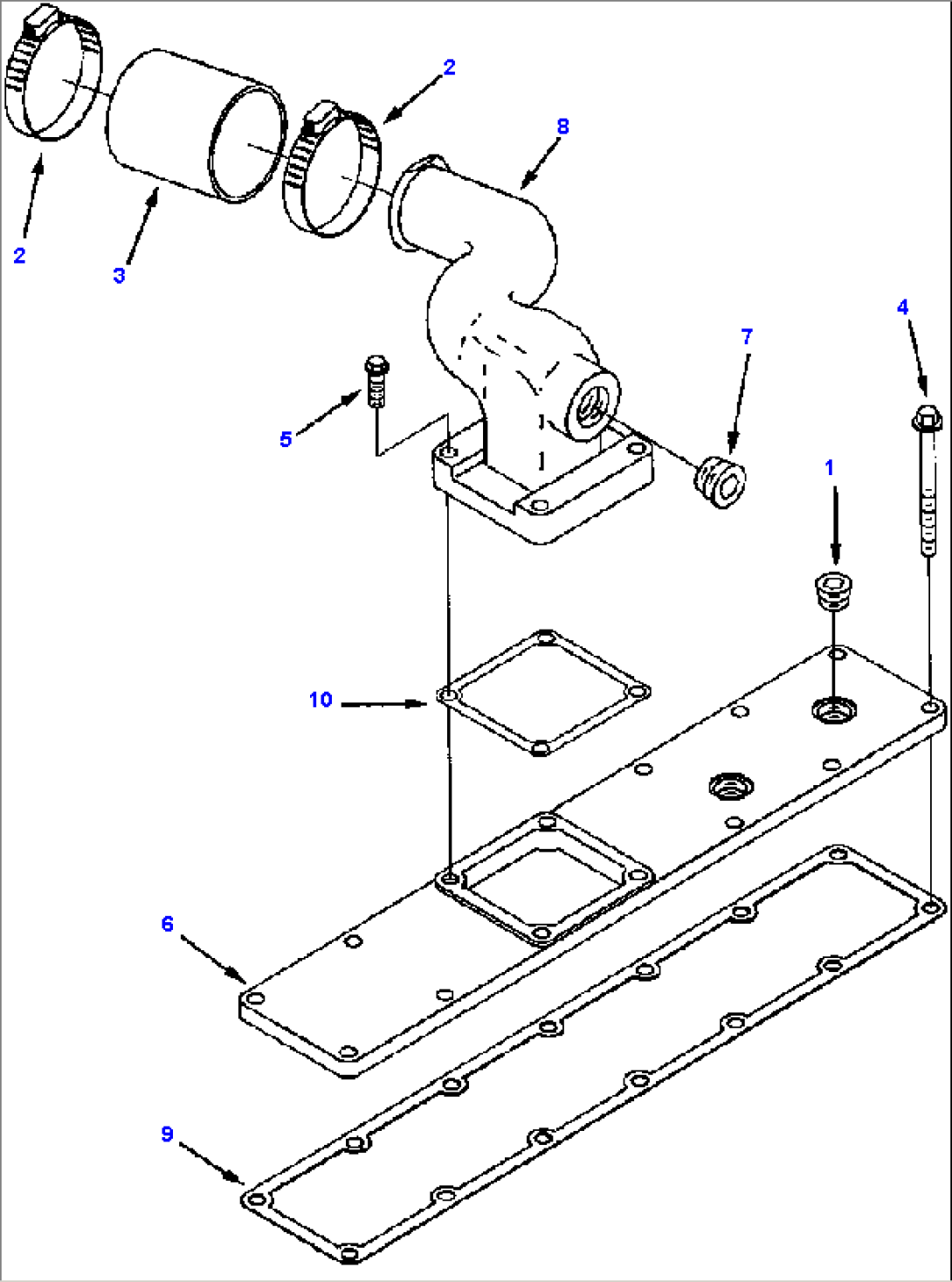 TURBOCHARGER LOCATION