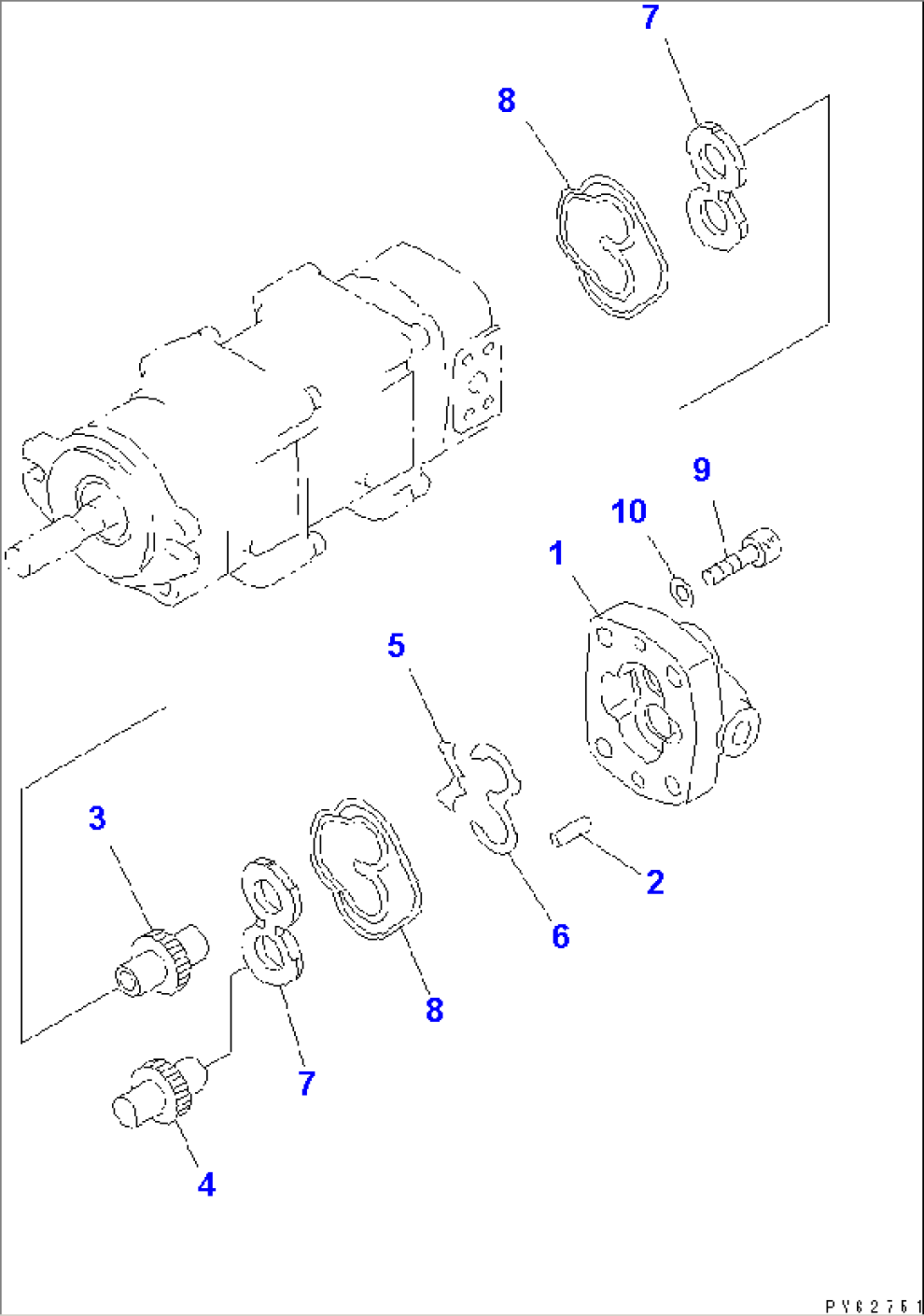 MAIN PUMP (4/4) (FOR JAPAN)(#4483-)