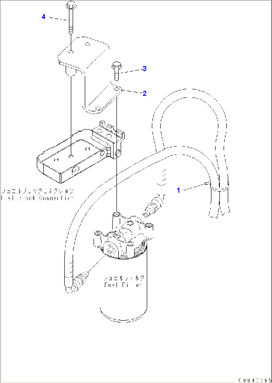 FUEL FILTER MOUNTING