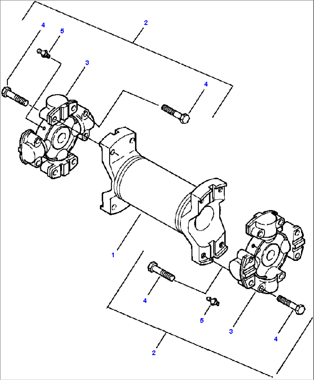 FIG NO. 2001A UPPER DRIVE SHAFT ROCKFORD