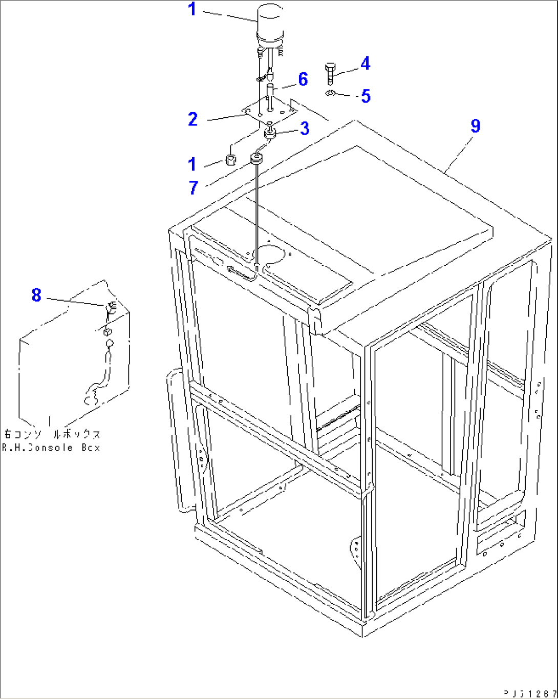 BEACON LAMP (WITH CAB)