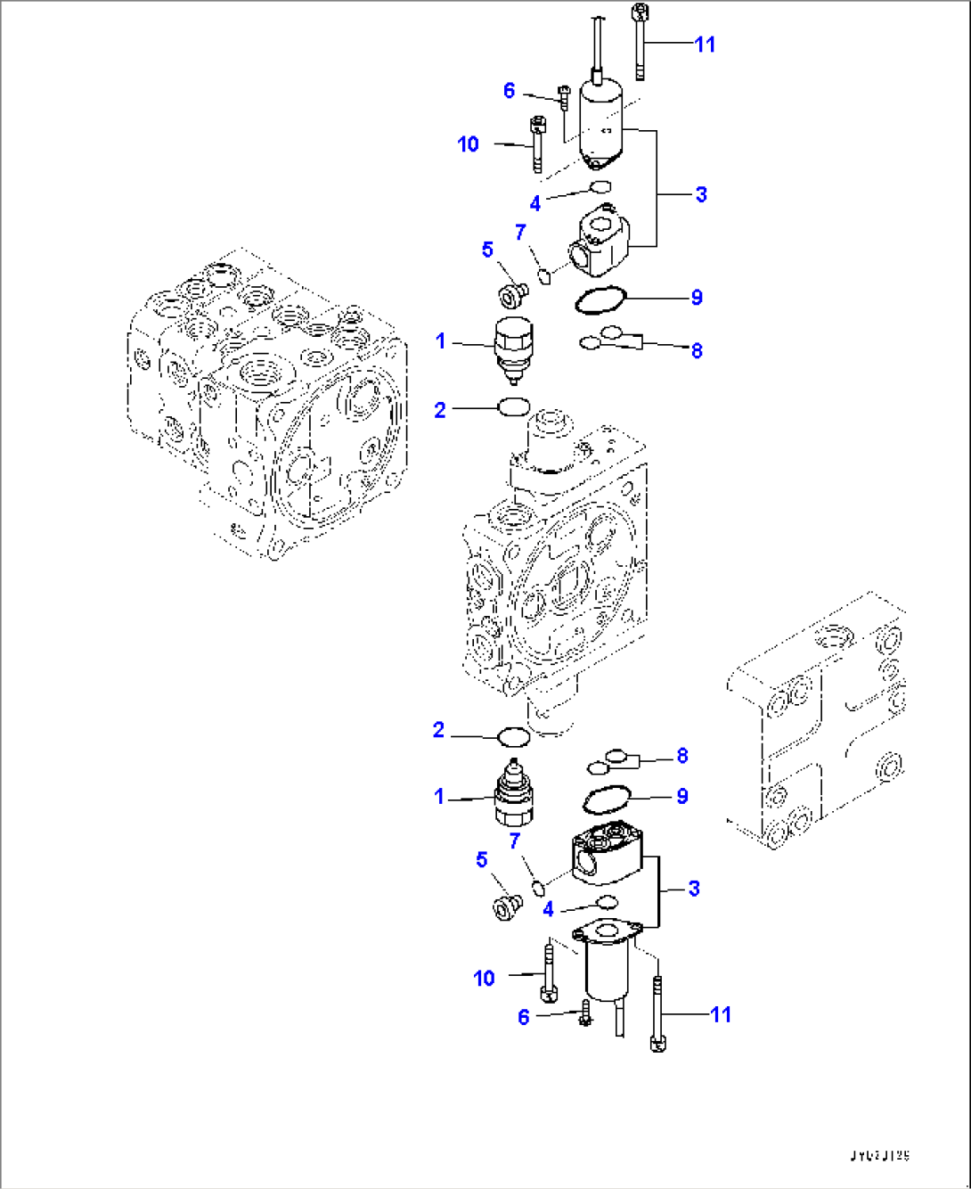 Fender Group, Control Valve, 3-Valve (9/10) (#80001-)