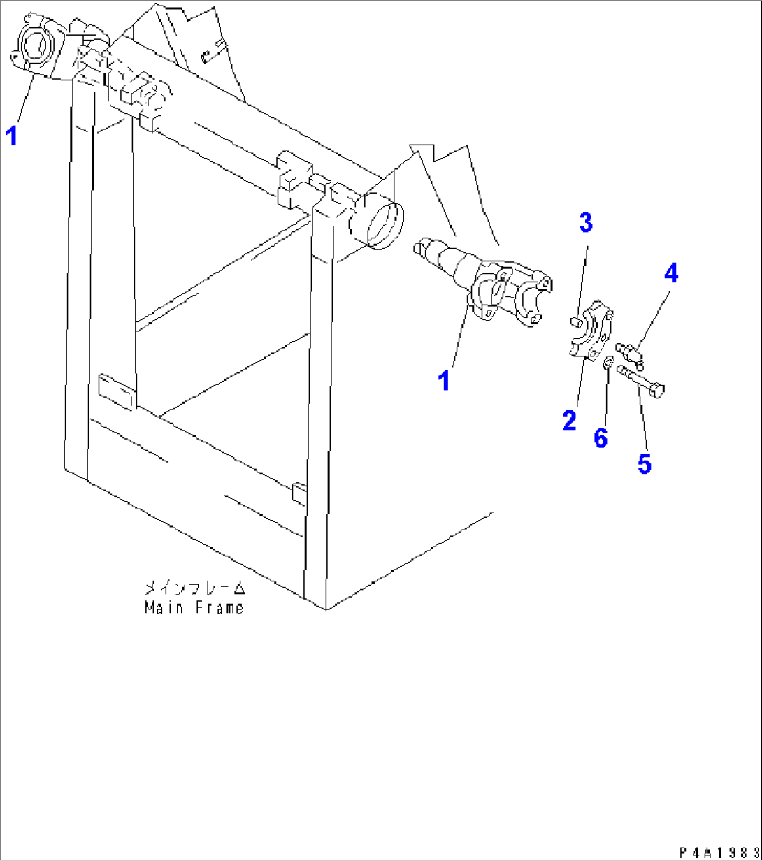 LIFT CYLINDER SUPPORT