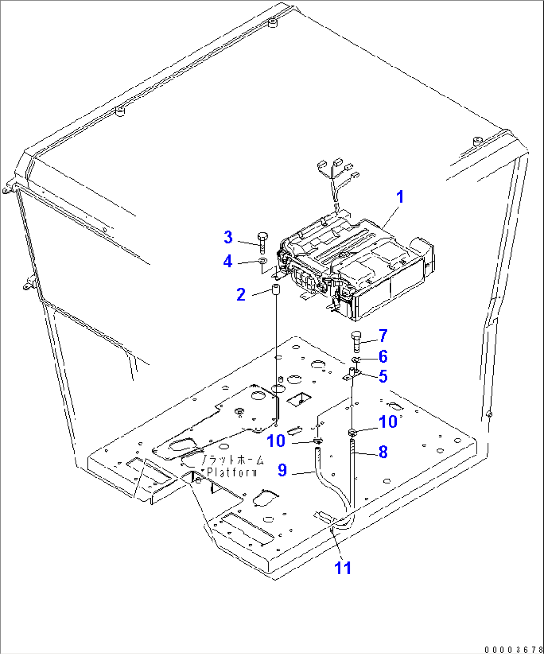 AIR CONDITIONER (CONTROL PANEL AND AIR CONDITIONER UNIT)