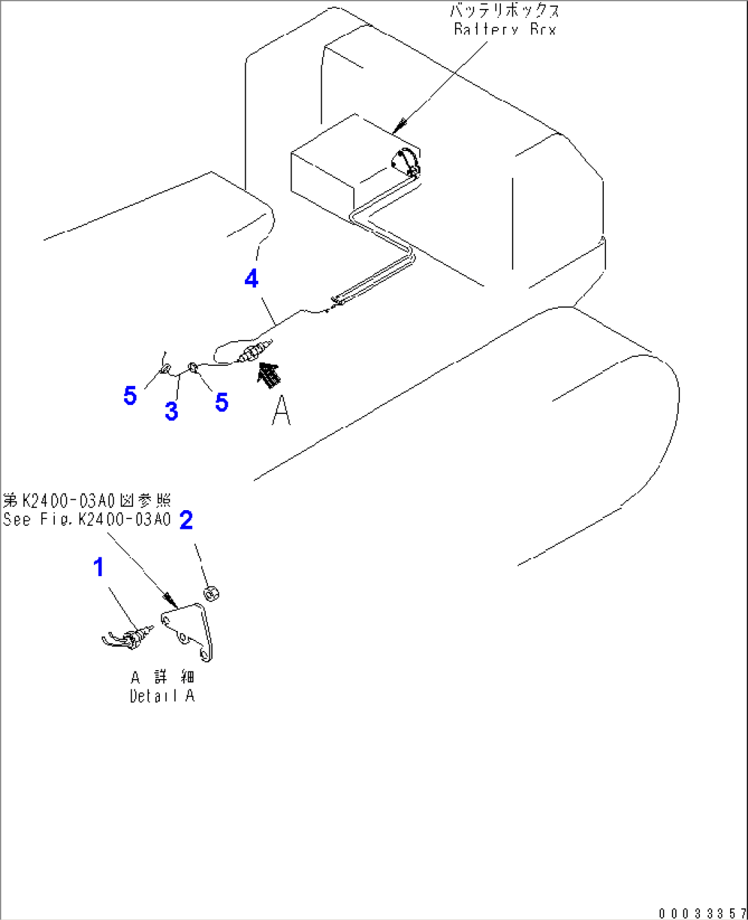 CAB RELATED (FOR 140 ENGINE) (WITH BACK-UP ALARM SWITCH)(#31643-)