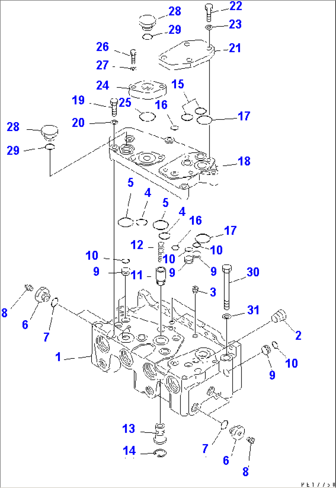 STEERING VALVE (1/3)
