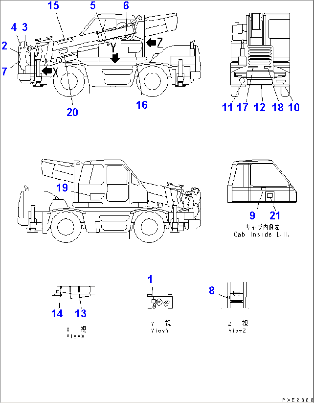 MARKS AND PLATES (2/2) (4.9 TON¤ 10 TON)(#15001-15300)