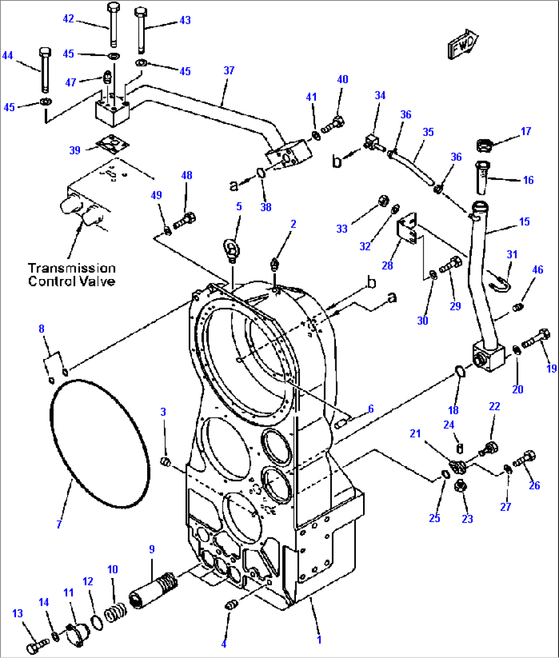 F4320-52A0 TRANSMISSION TRANSFER CASE