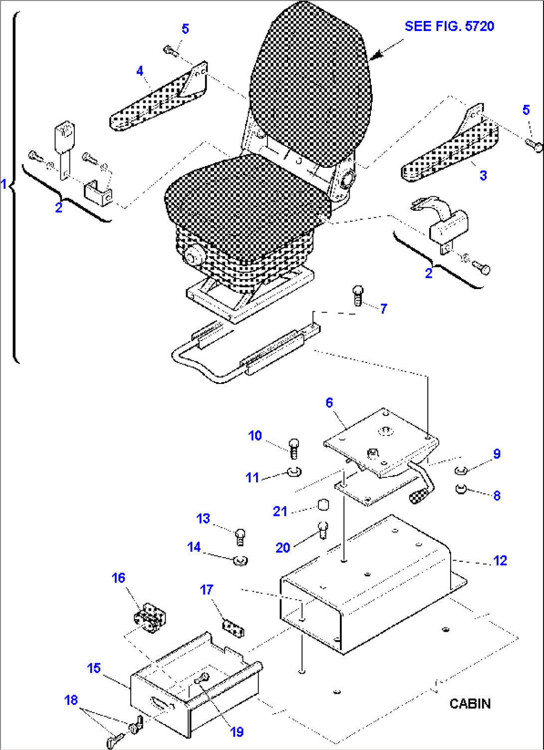 OPERATOR’S SEAT (OPTIONAL) (1/2)