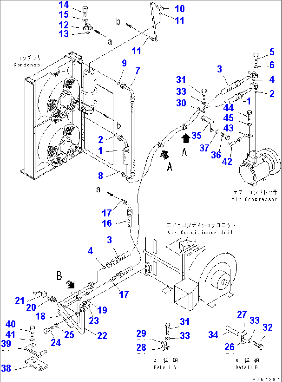 AIR CONDITIONER (2/10) (COOLER PIPING)