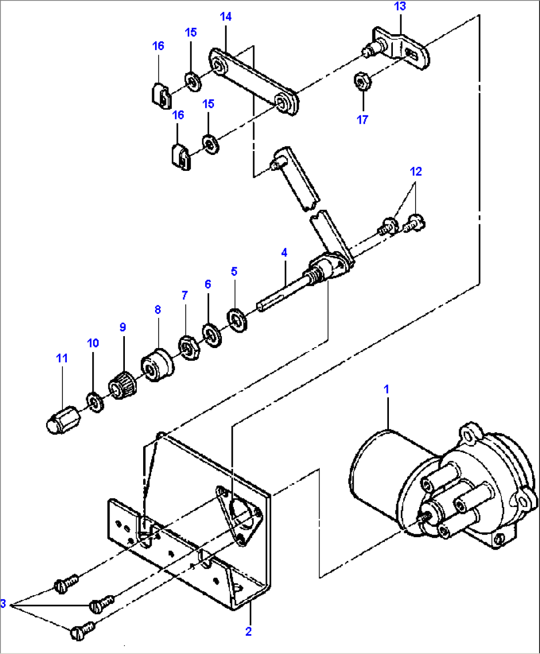 WINDSHIELD WIPER MOTOR