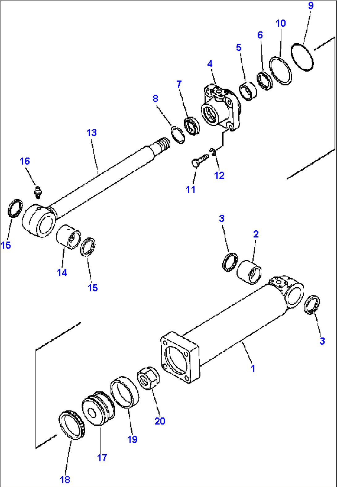 GRAPPLE CYLINDER