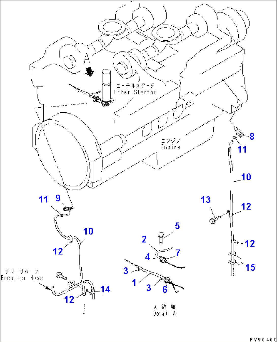 ENGINE (ENGINE RELATED PARTS)