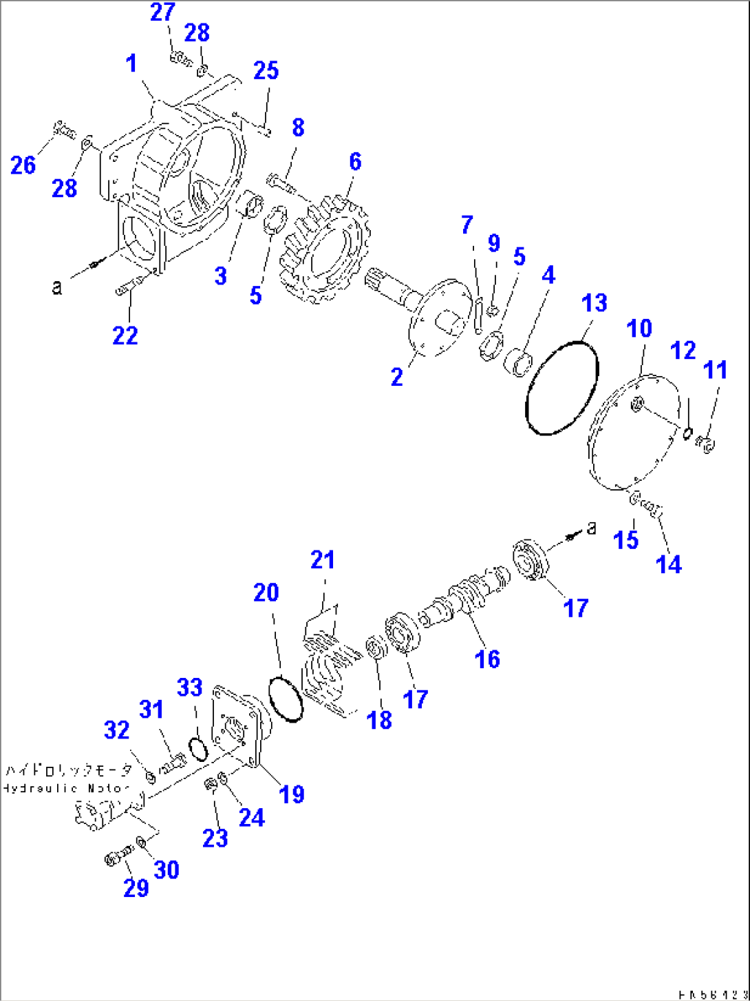 CLUTCH TYPE CIRCLE REVERSE GEAR (1/2) (DRY TYPE)(#11001-.)
