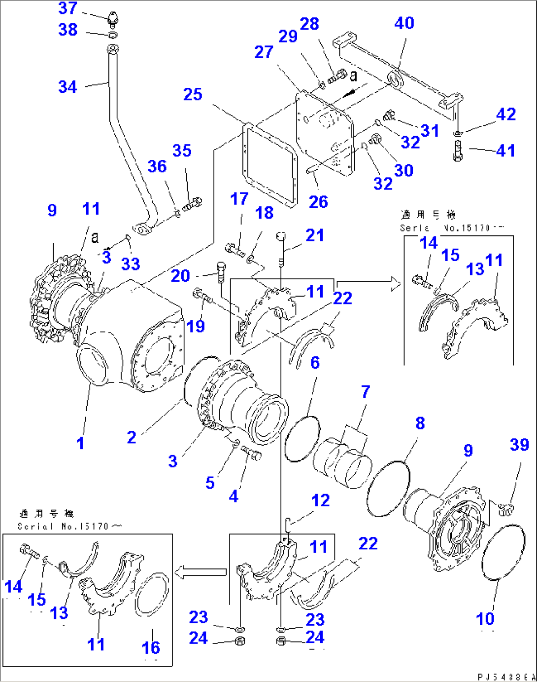 FINAL DRIVE CASE(#15001-15359)