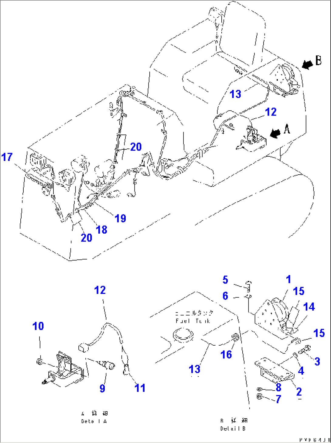 BACK-UP ALARM(#41184-)