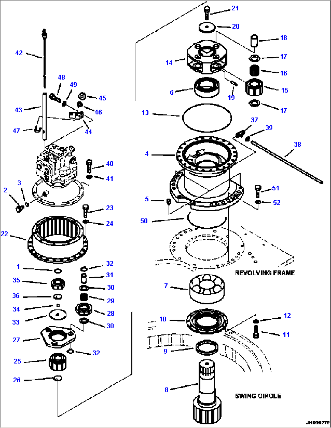 N1210-002004 SWING MACHINERY AND MOTOR