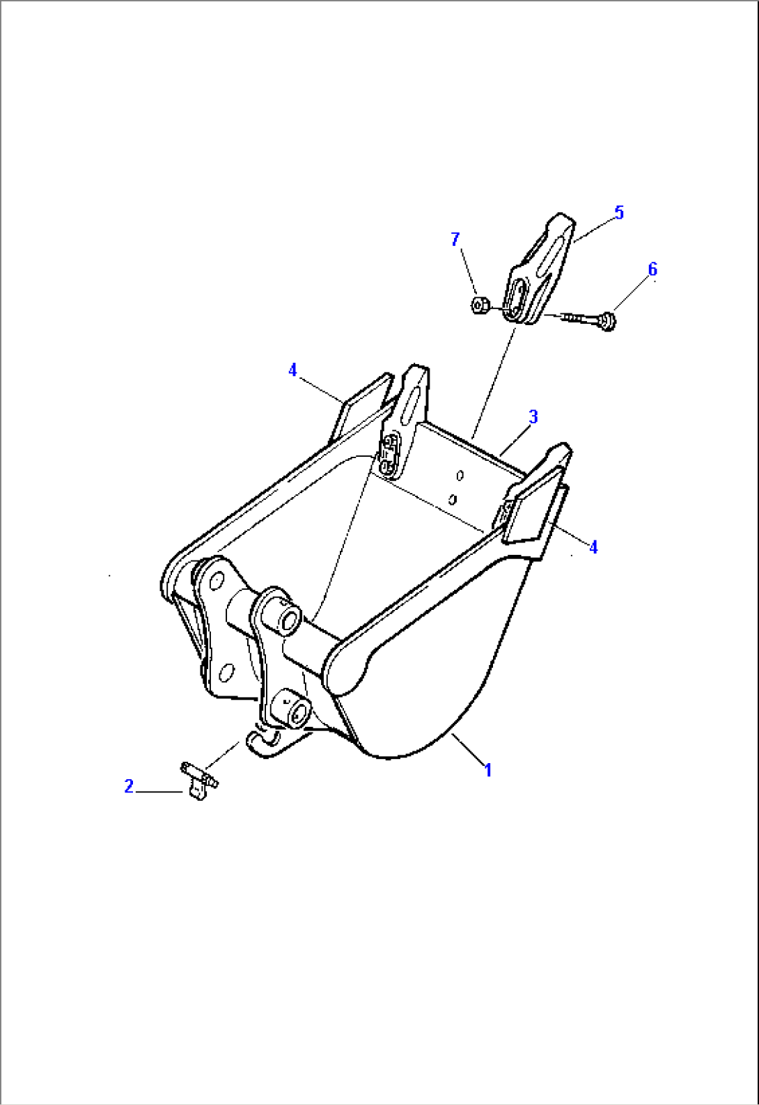 BUCKET WITH HOOK (350 mm)