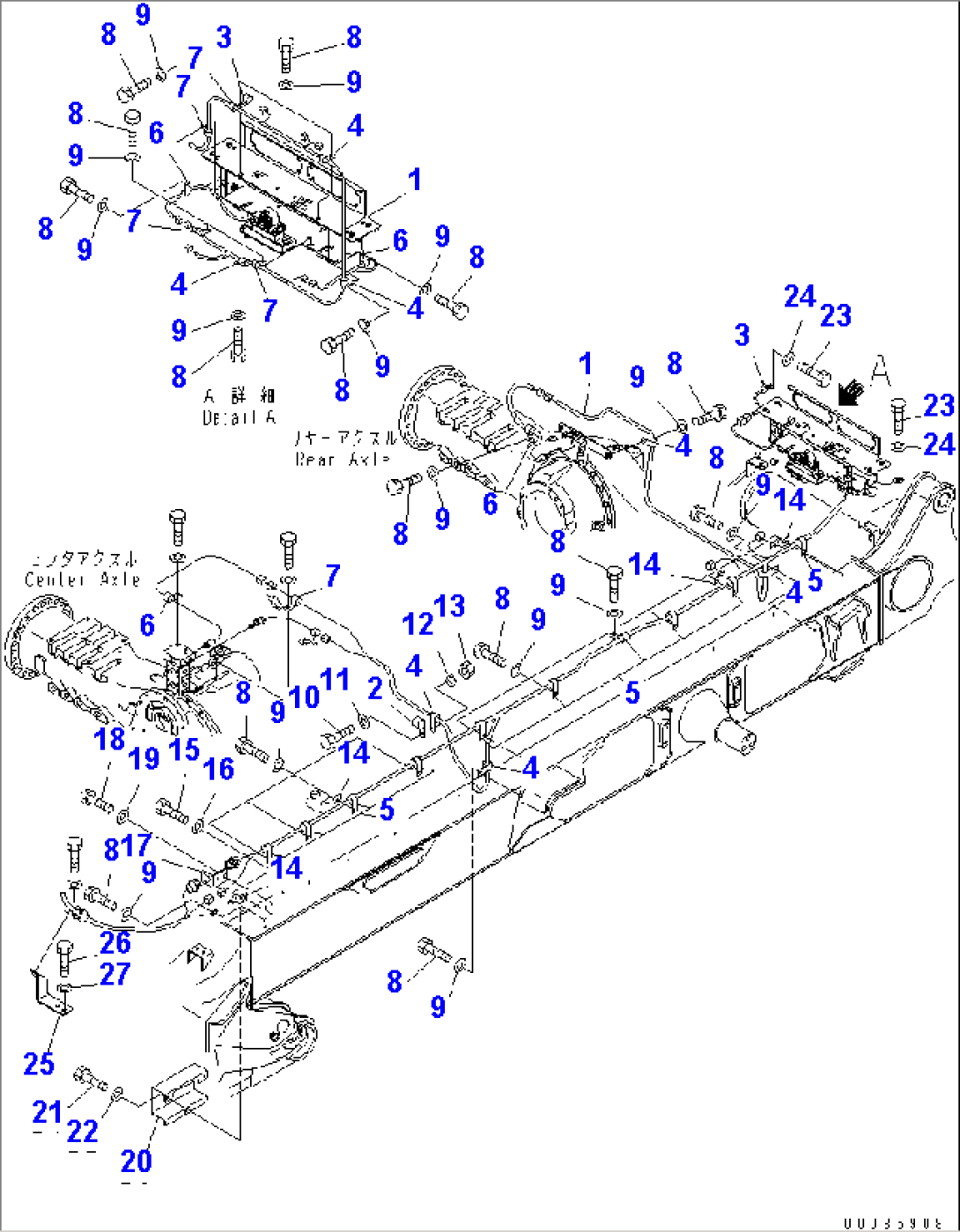 REAR FRAME HARNESS(#2207-)