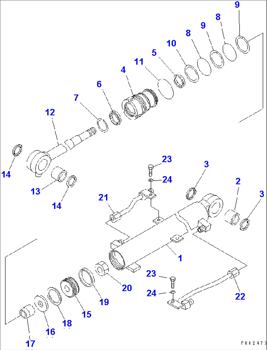 GATE CYLINDER