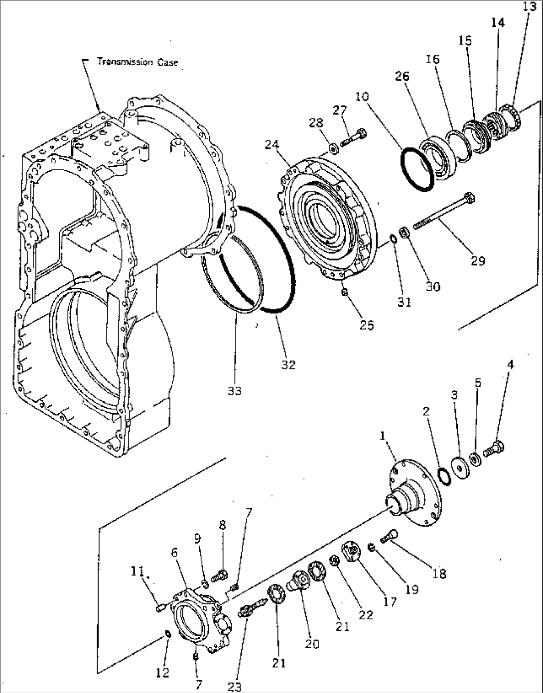 TRANSMISSION OUTPUT SHAFT