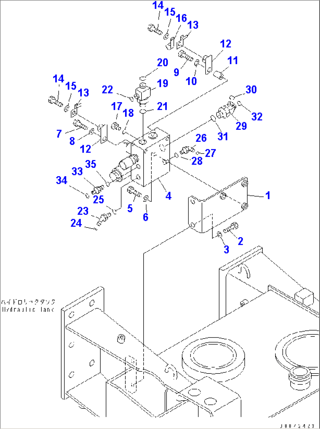 HYDRAULIC TANK ASS