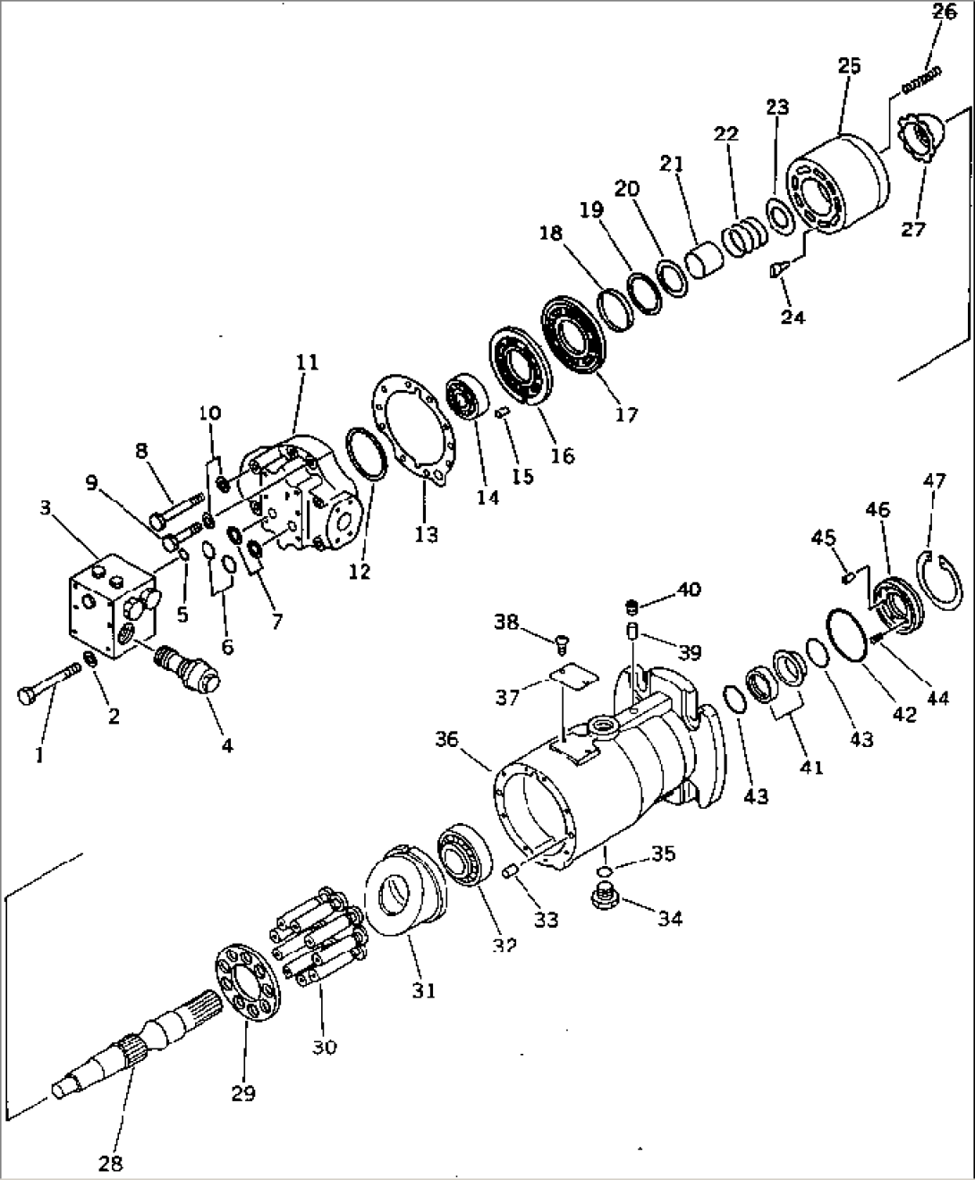 HYDRAULIC MOTOR (FOR VIBRATION)