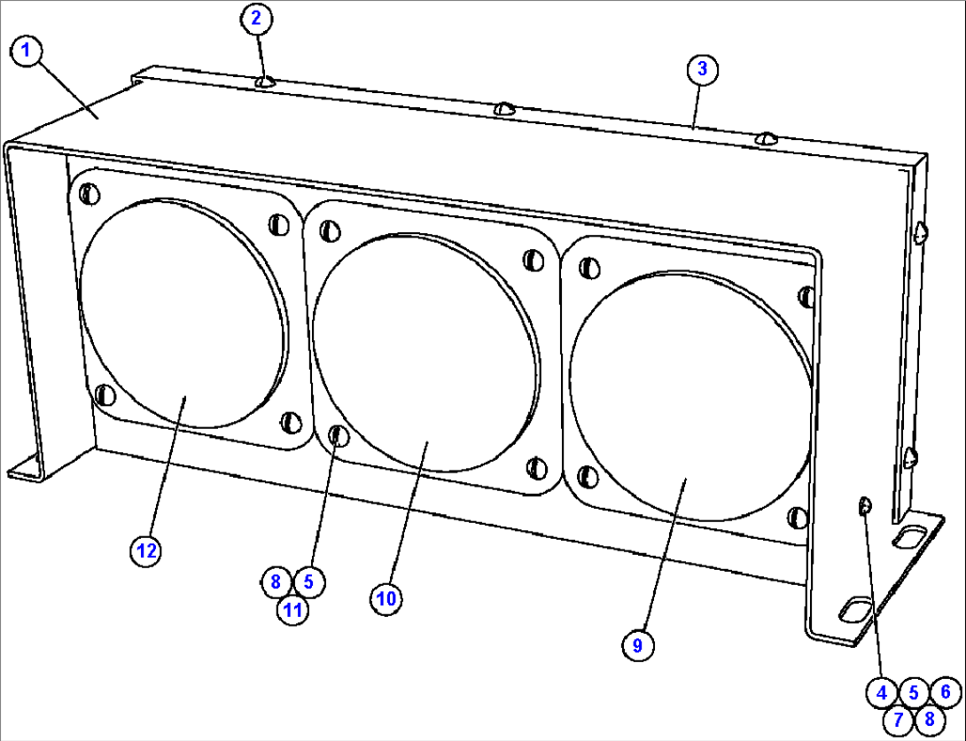 PLM LIGHT ASSEMBLY (EK5637)