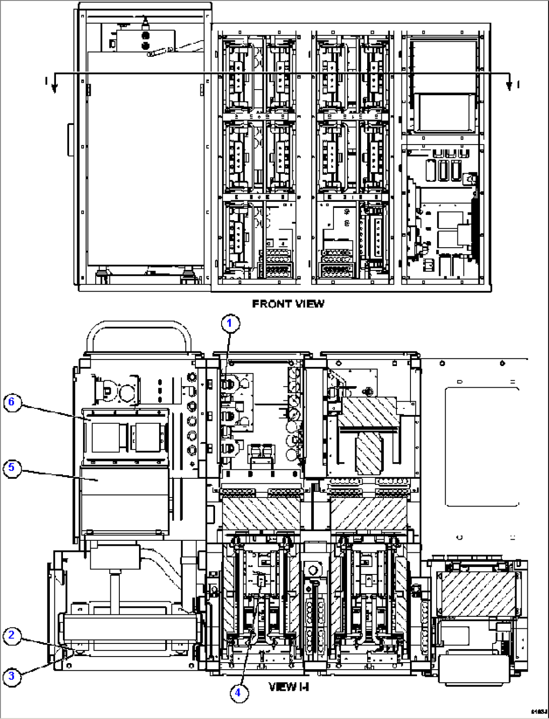INVERTER CABINET - FRONT 10/13 58B-06-20500