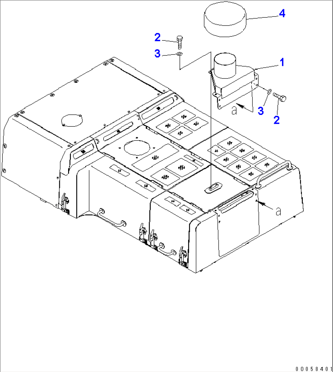 HOOD (PIPE EXTENSION) (PRECLEANER) (SANDY AND DUSTY TERRAIN SPEC.)