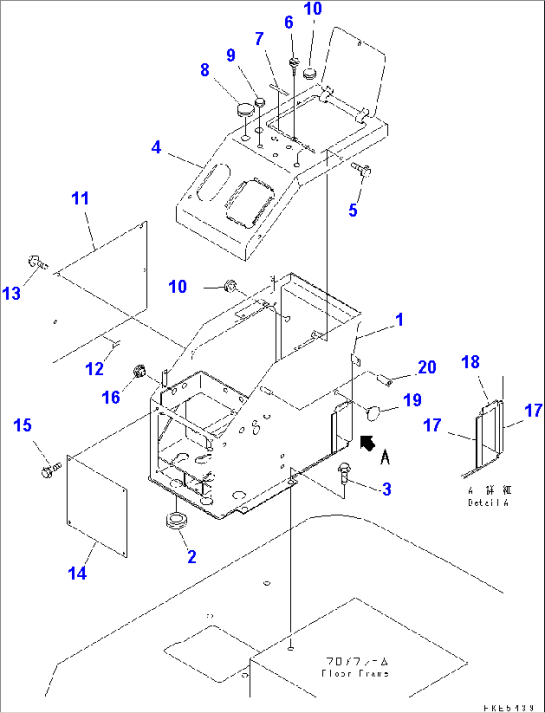 FLOOR (R.H. CONSOLE BOX)