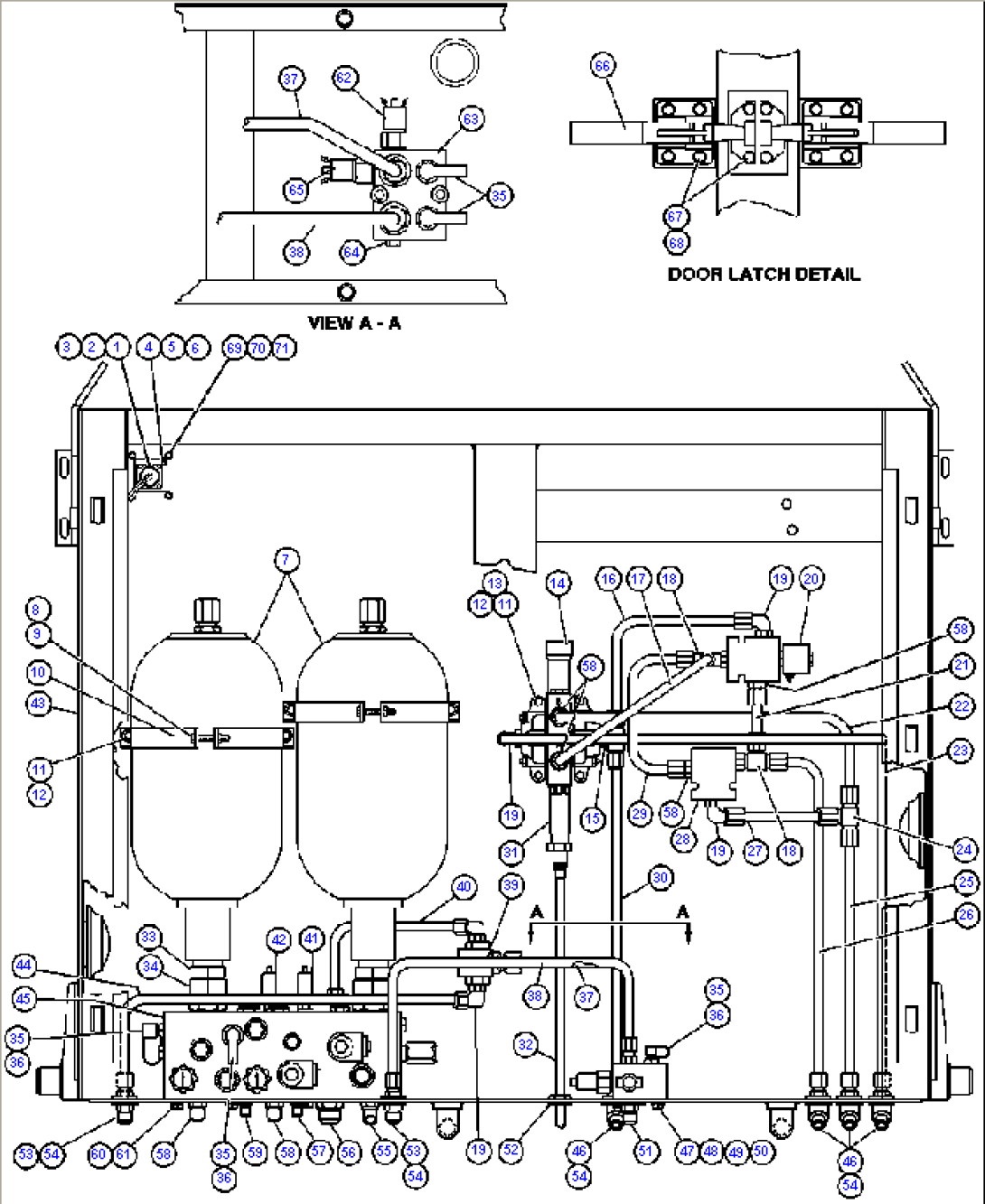 BRAKE CABINET ASSEMBLY - 1