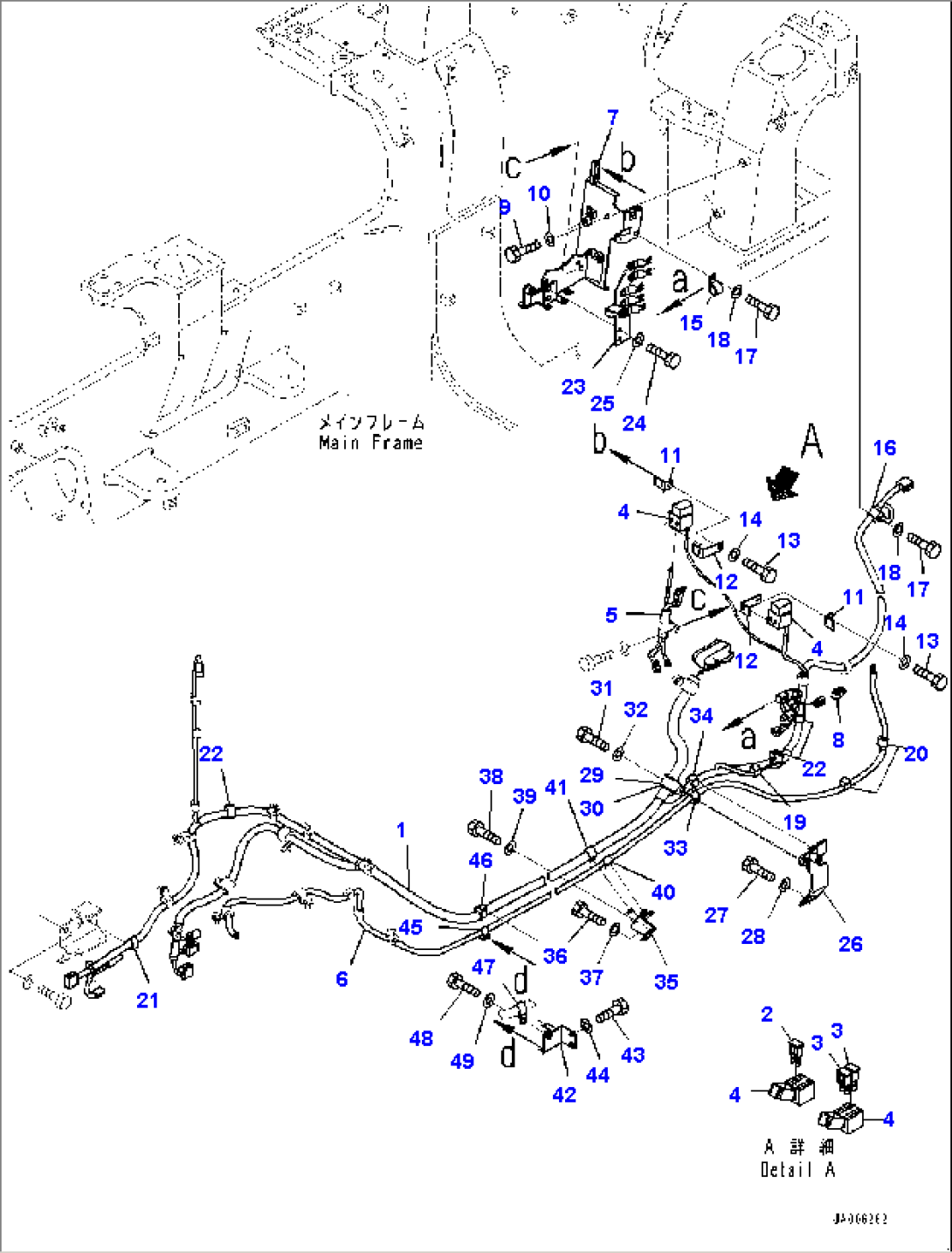 Electric Wiring Harness, Wiring Harness (1/2) (#1001-)