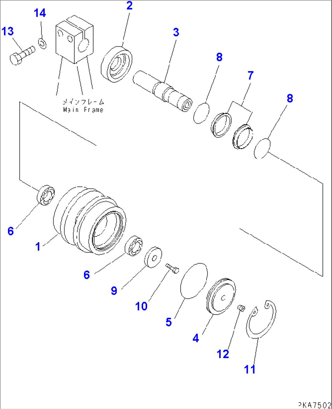 CARRIER ROLLER