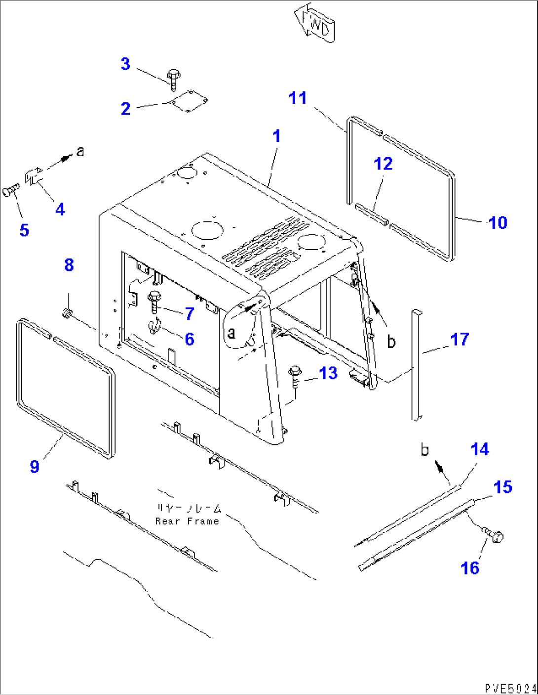HOOD (SNOW REMOVING SPEC. AND TACHOGRAPH)(#10001-12000)