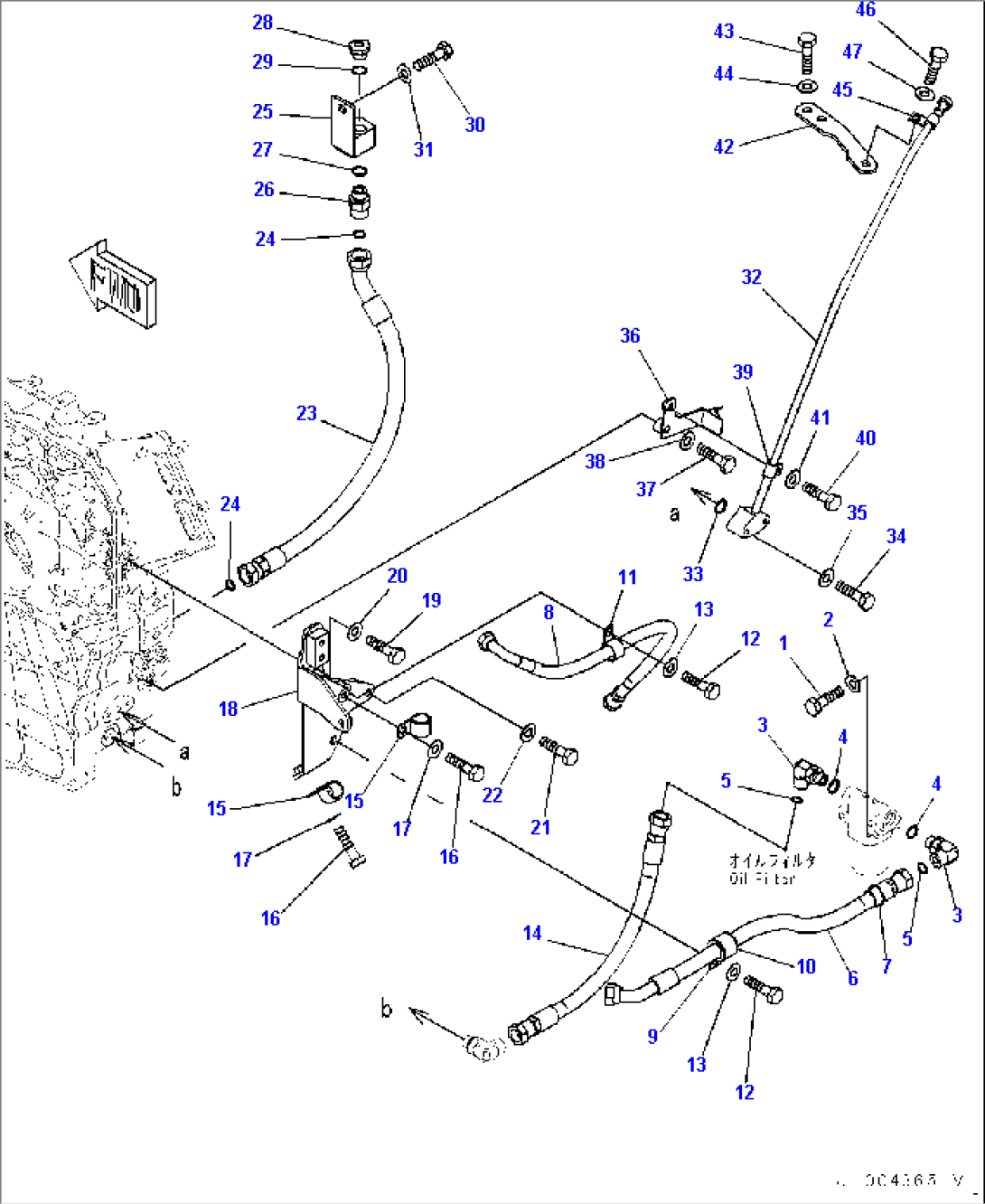 Engine Related Parts, Piping