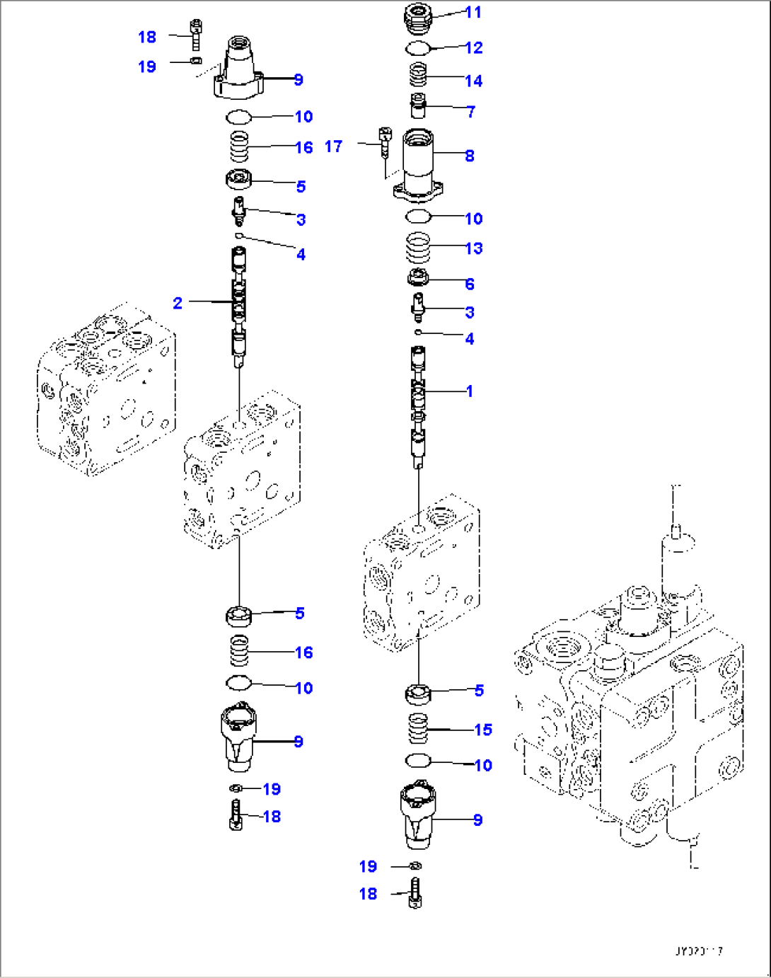 Fender Group, Control Valve, 4-Valve (2/11) (#80001-)